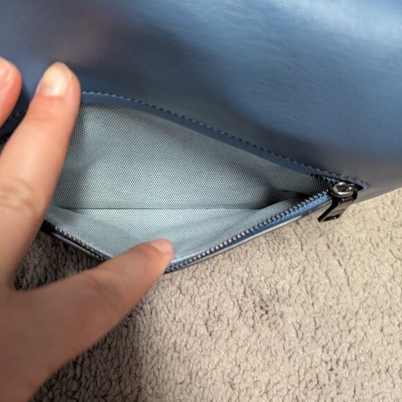 Coach Soft Tabby Shoulder Bag in Chambray - Picture 7 of 10